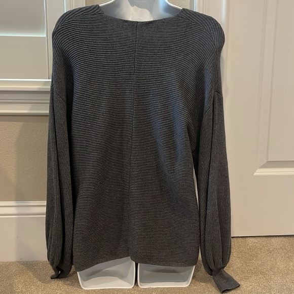 NWOT 1. State rib-knit bubble sleeved sweater s - Picture 6 of 6